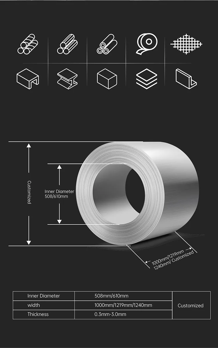 Stainless Steel Coil Roll Strip