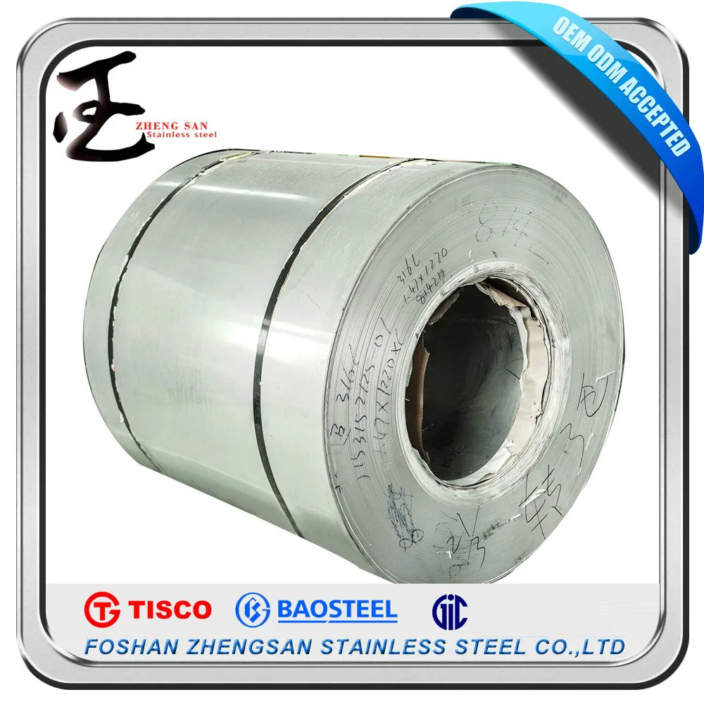 304 201 Grade Foshan Factory Stainless Steel Coil for Kitchenware