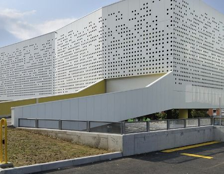 Aluminum Stainless Steel_Slotted_Hole_Perforated Metal Sheet