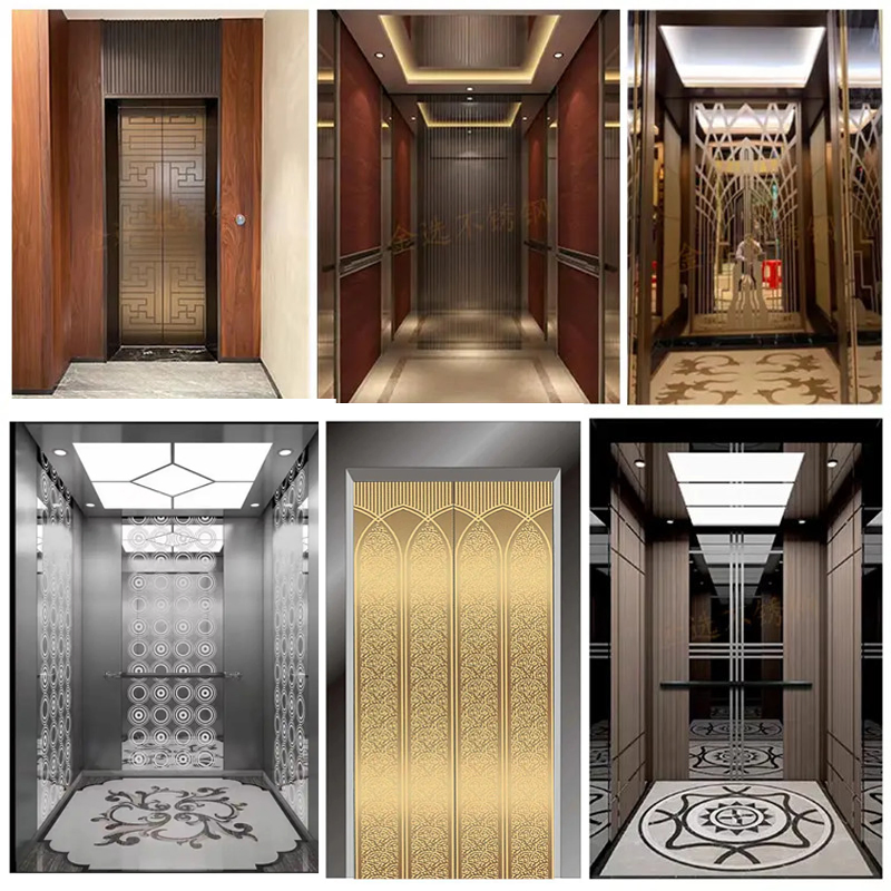 201 304 316 430 Decorative Elevator Etched Stainless Steel Sheet