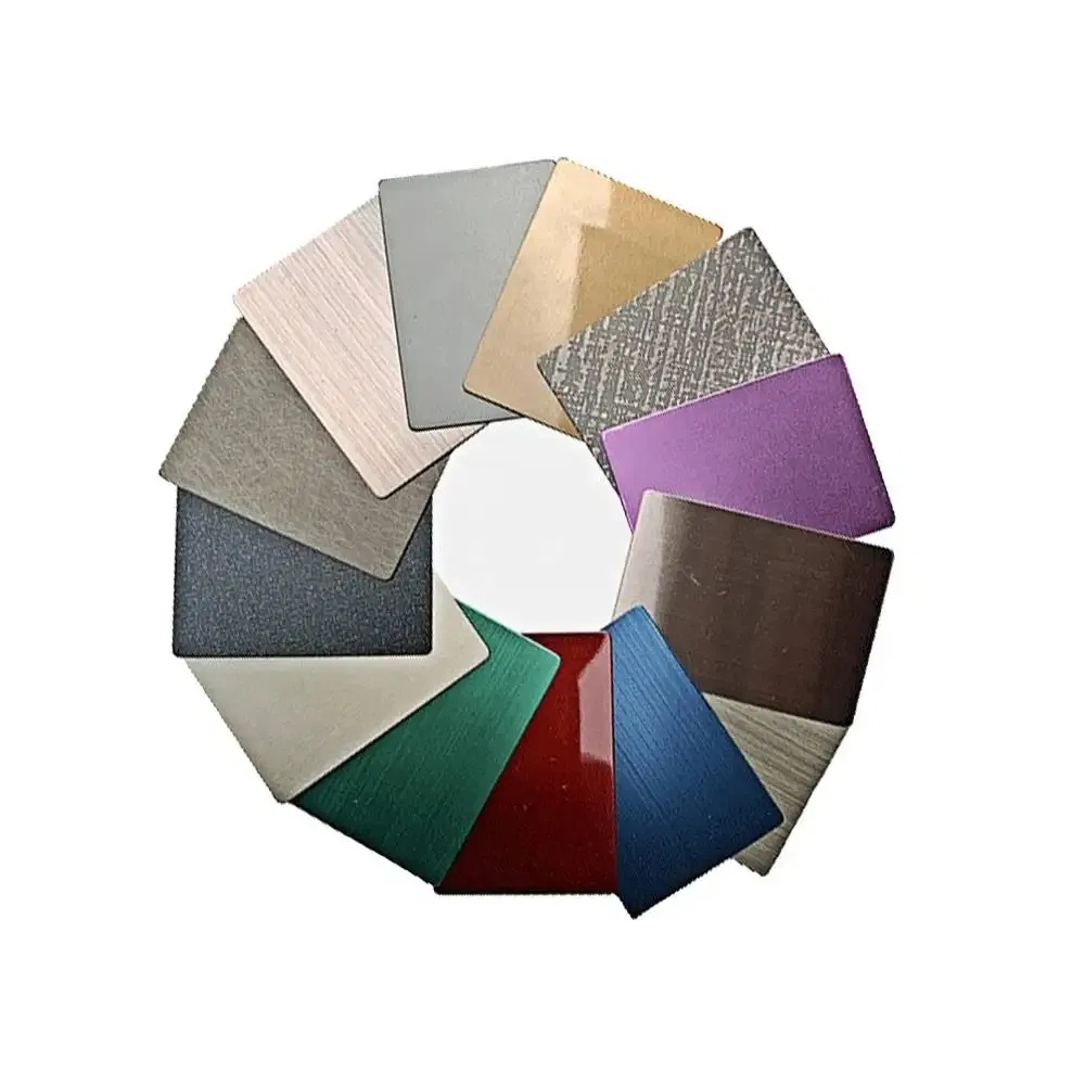 Colored Fashion Decorative 304 Stainless Steel Sheet