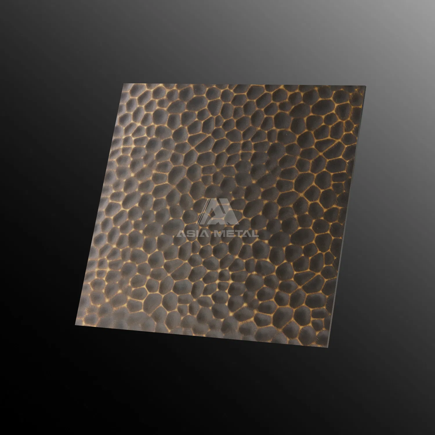 316 Antique Patina Texture Sheet Hammered Stainless Steel Sheet for Bar Top
