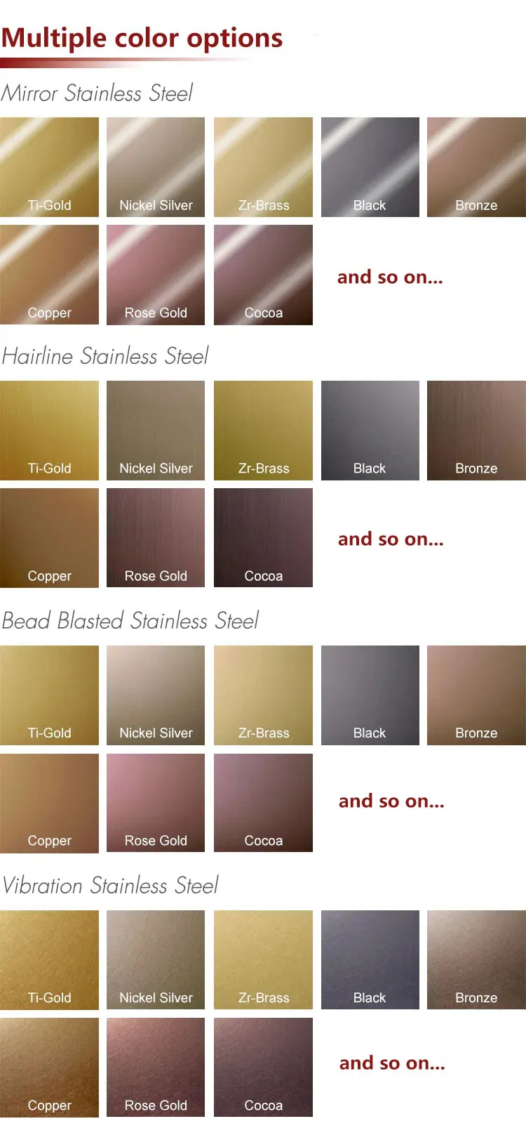 Stainless Steel Finish