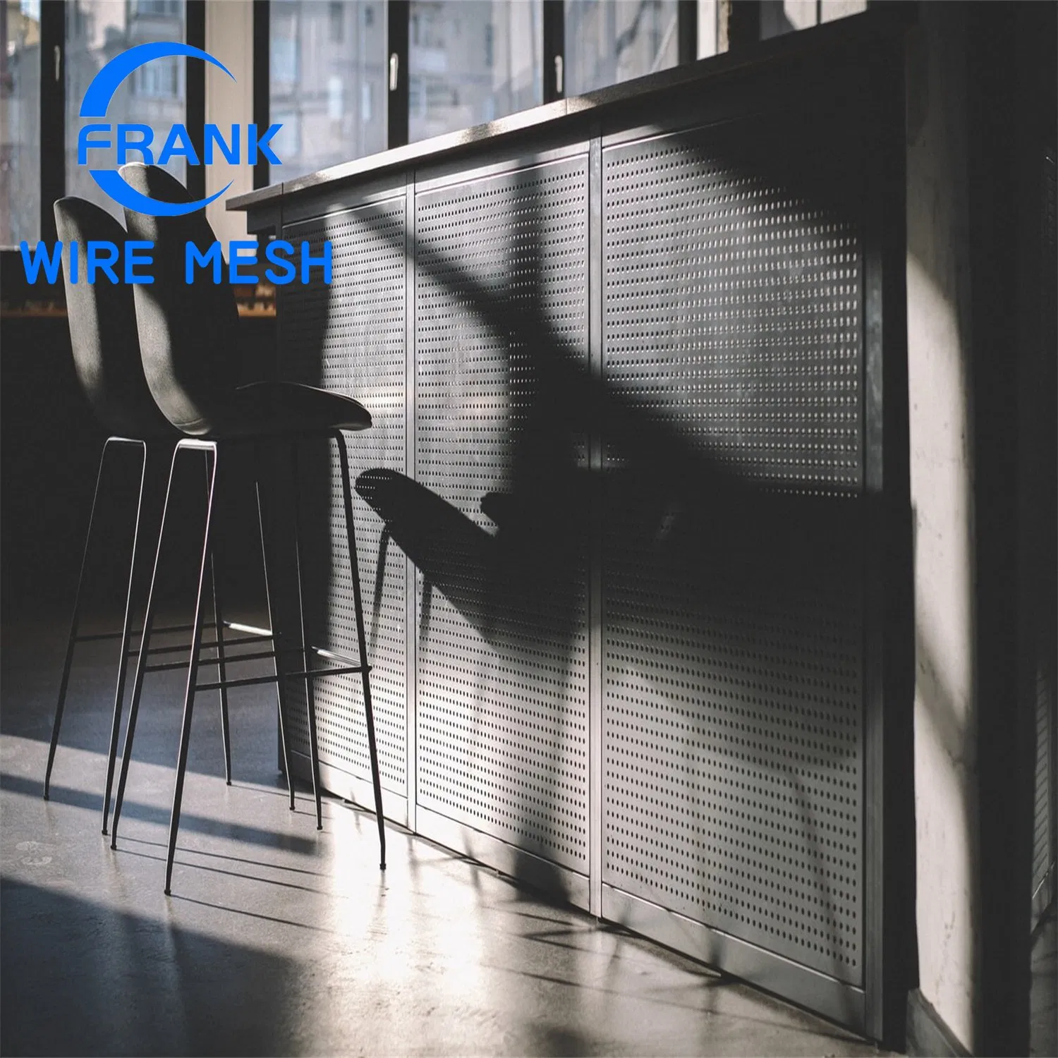 1mm 2mm Small Round Square Hole Aluminum Perforated Plate Decorative Galvanized Stainless Steel Perforated Metal Mesh Sheet for Stair Railing Protection
