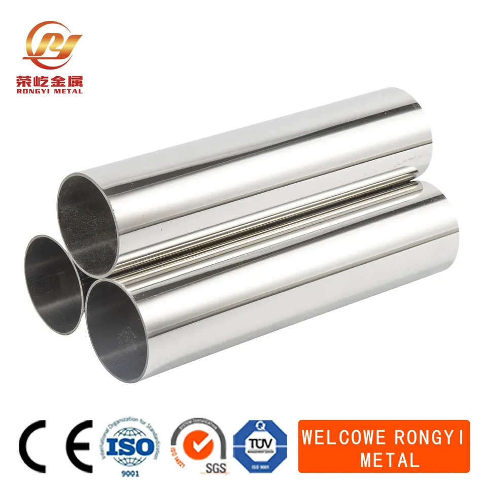 Stainless steel pipe detail