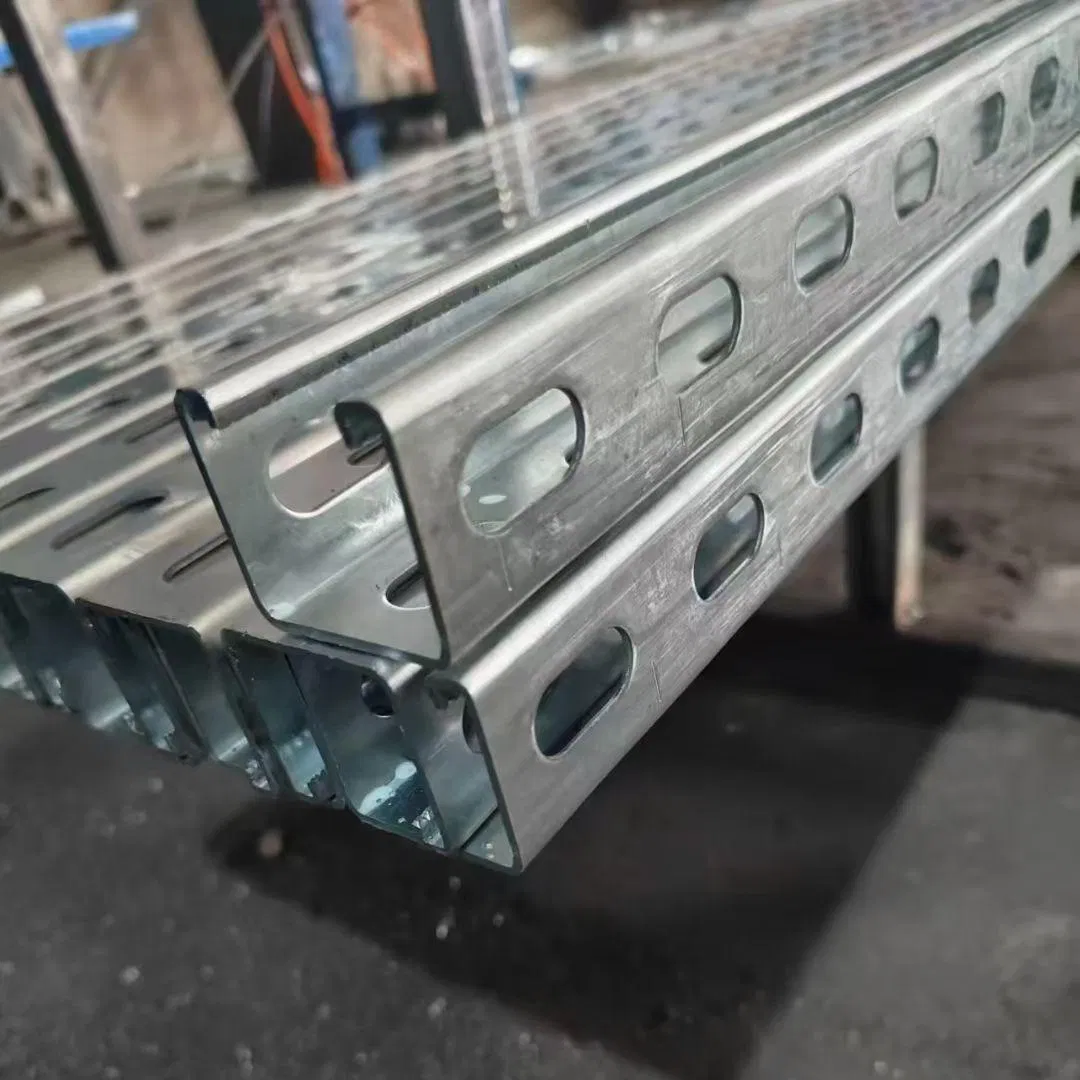 Factory C Strut Channel Steel 41X41 Zinc Hot Sale Stainless Steel Unistrut Channel