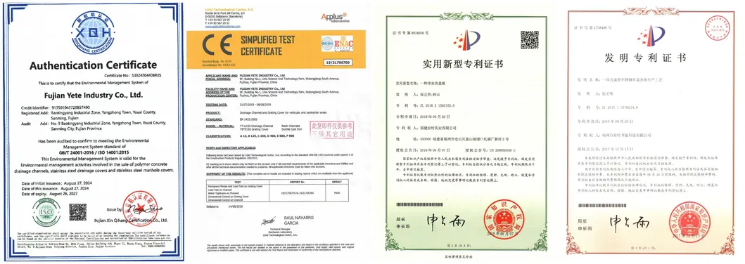 Certifications