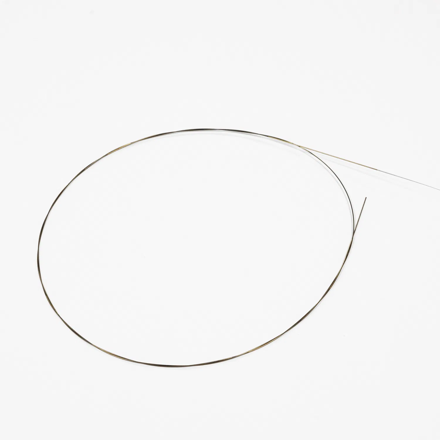 Straight and Round Medical Stainless Steel Single-Use Guide Wire with PTFE Coating and Granding Taper