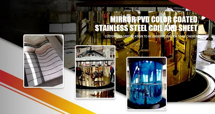 PVD Color Coating Finish Sheet