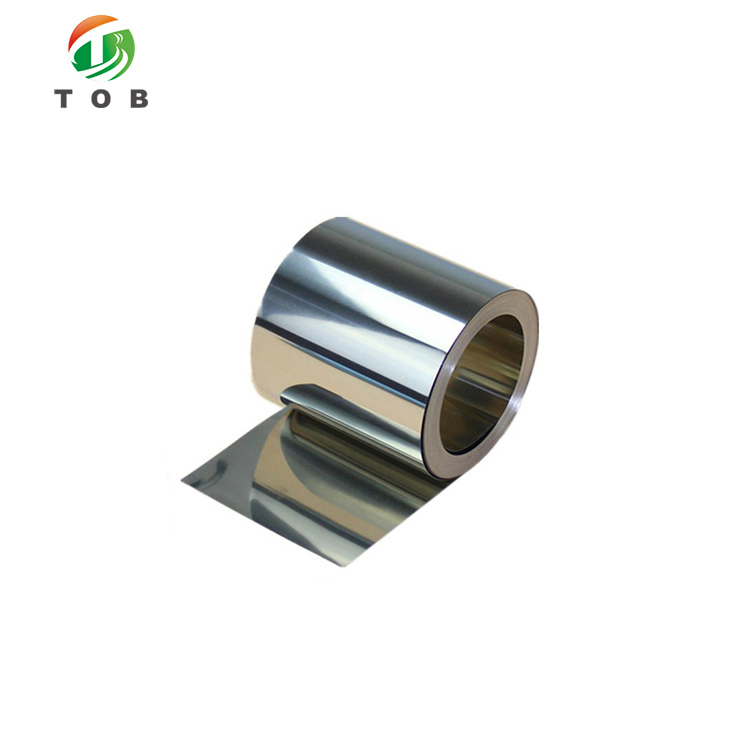 304ss 316ss Lithium Ion Battery Stainless Steel Foil