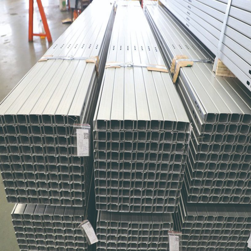 Factory C Strut Channel Steel 41X41 Zinc Hot Sale Stainless Steel Unistrut Channel