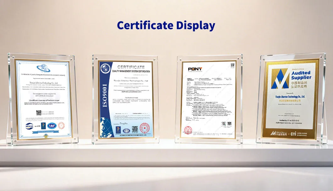 Certifications