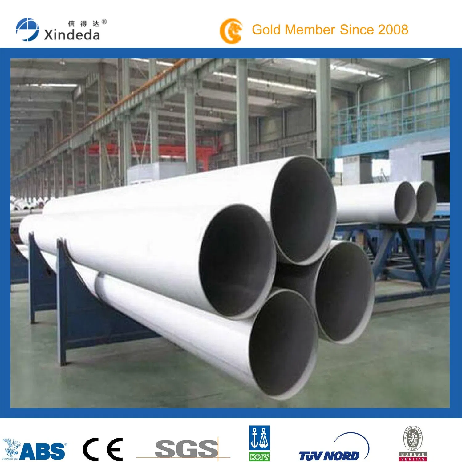 (316L 304L 316ln 310S 316ti 347H 310moln 1.4835 1.4845 1.4404 1.4301 1.4571) Stainless Steel Seamless Tube and Pipe