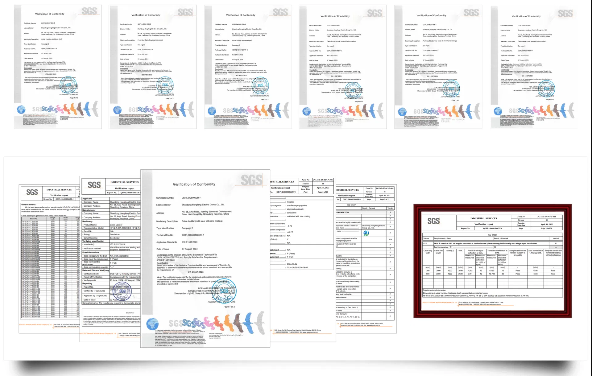 Certifications