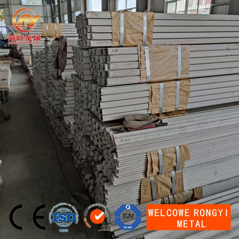 304 Stainless Steel Channel Steel, 316L U-Shaped Steel, C-Shaped Steel, 12# Mechanical Profiles