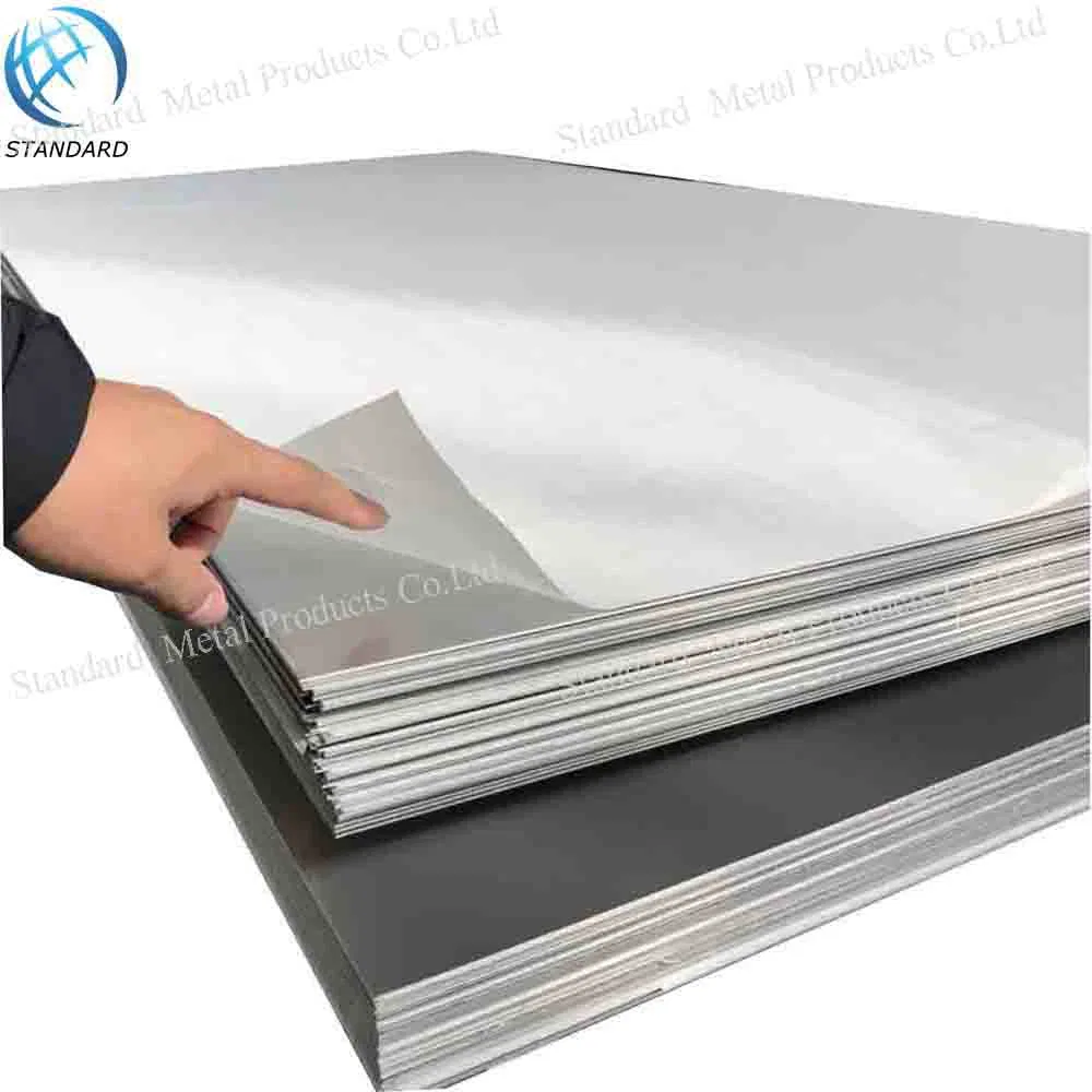 AISI 201 304 304L 316 316L 310 321 Stainless Steel Sheet 2b Ba No. 4 Hl Surface Stainless Steel Sheet