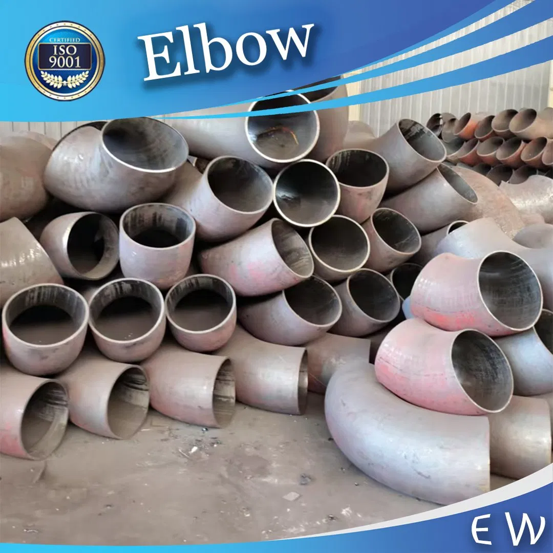 ASME B16.9 ASTM A234 Wpb 90 Degree Elbow/Pipe Fitting Elbow/Stainless Steel Elbow/Carbon Steel Elbow/ 45 Degree Elbow/ Welded Elbow/Seamless Elbow/Butt Weld Elb