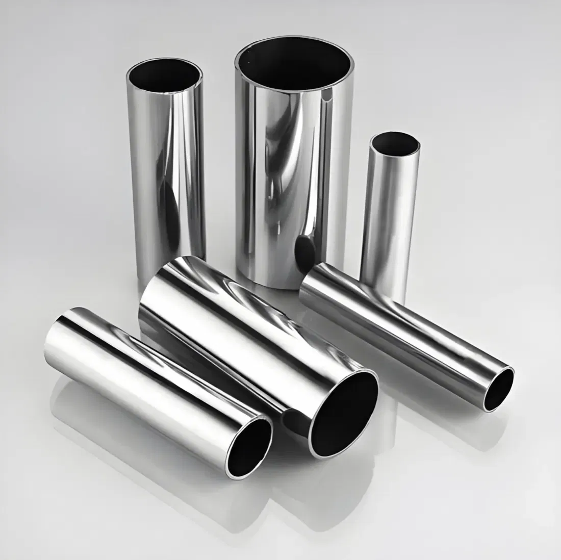ASTM 304 316L Carbon Square Seamless Galvanized Stainless Steel Pipe Tube, O. D. 3/8"-100", Length 6000mm