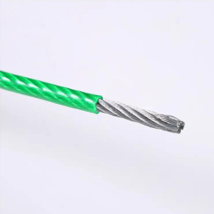 Premium Coated Stainless Steel Wire Rope Assembly 316/304
