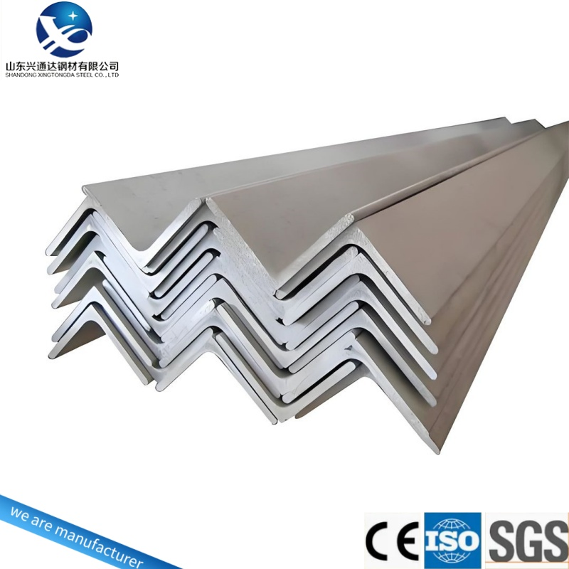 (CE/ISO/SGS) 201 240 304 316 321 310S 309S 430 2205 Stainless Steel Angles with Structural Density and High-Strength Attributes