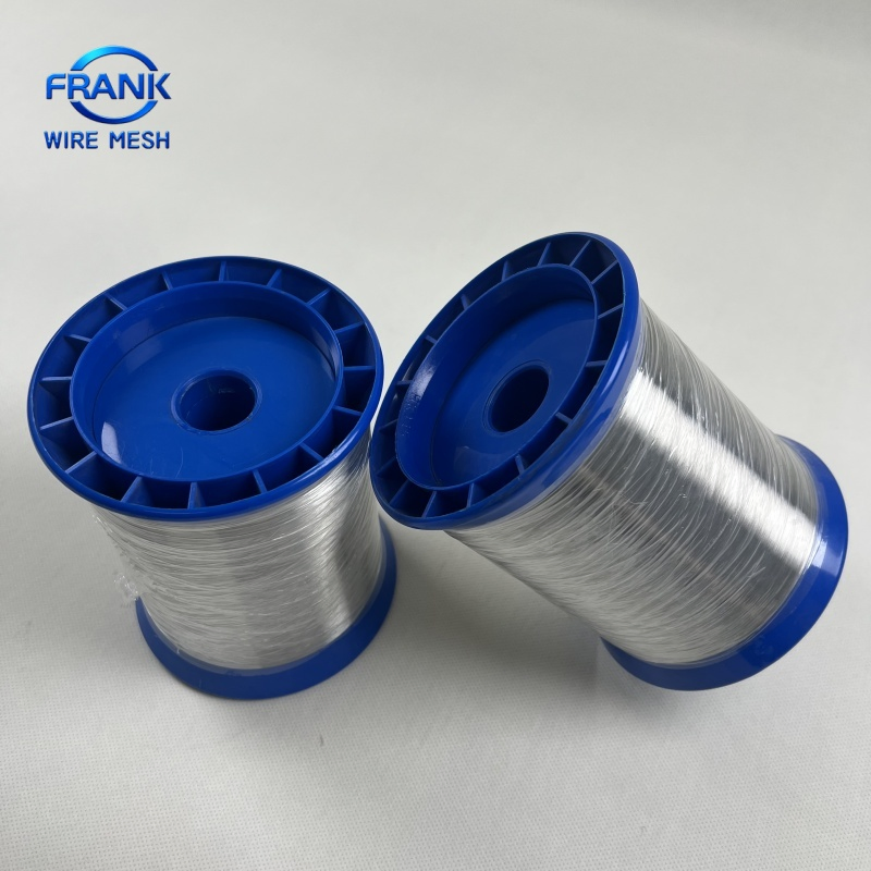 China Manufacturer 0.018mm 0.04mm 0.05mm AISI Ss 304 316 Filament Metallic Yarn Stainless Steel Micro Scourer Wire for Cut-Resistant Gloves/Industrial Use