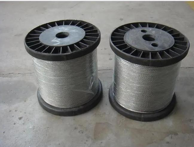 1/8" 304/316 Ss 1X19 Stainless Steel Wire Cable