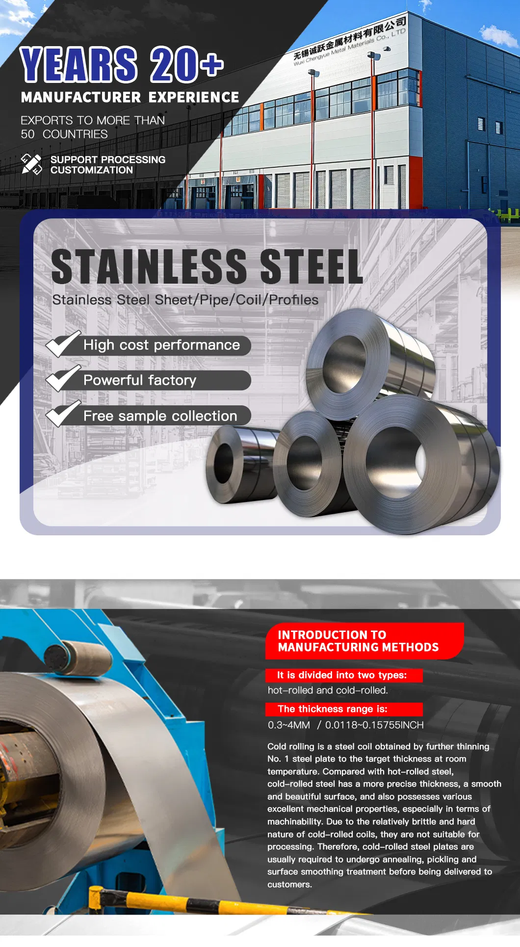 Cold Rolled Precision Stainless Steel Strip