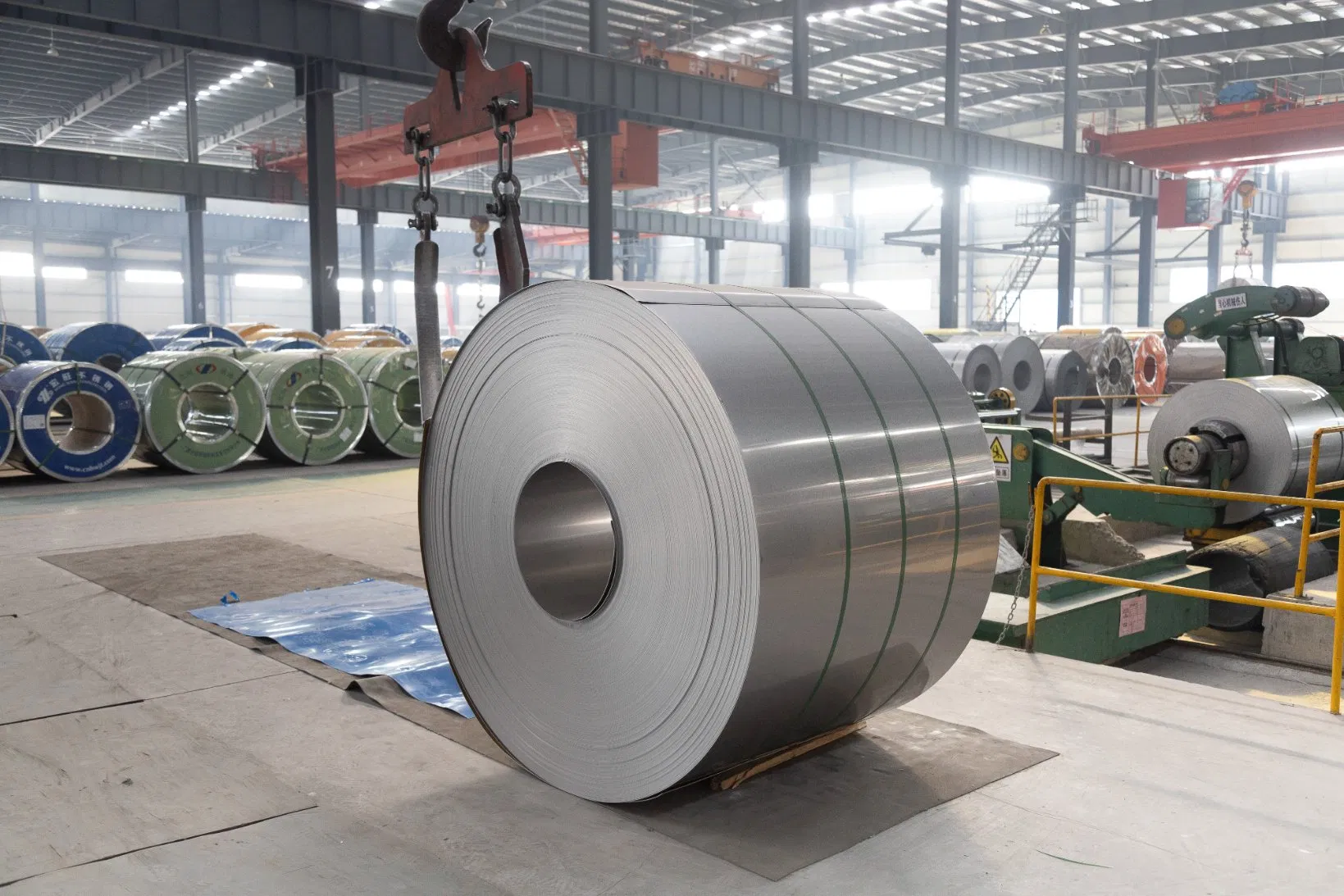 Hot/Cold Rolled Hairline Mirror Polished 201 202 304 316 Stainless Steel Coil