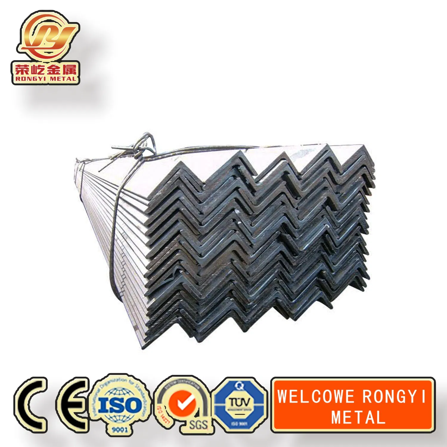Factory Sale 201 202 301 304 304L 321 316 316L Stainless Steel Angle Bar with for Building