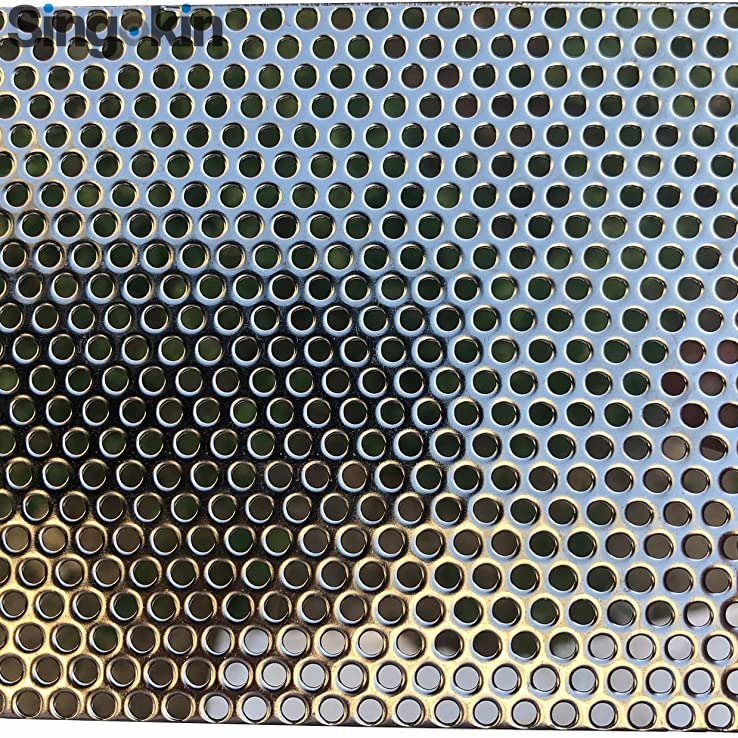 Customized Punching Metal Sheet Aluminum/Stainless Steel/Galvanized Decorative Perforated Metal Sheet