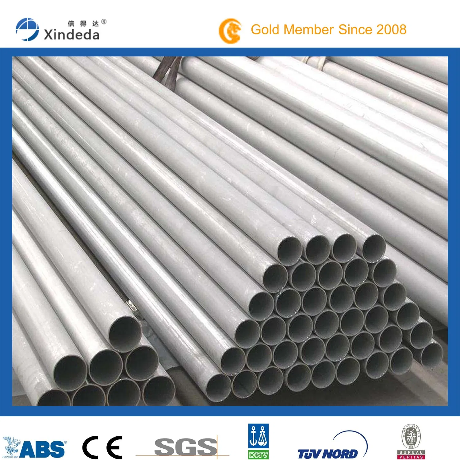 (316L 304L 316ln 310S 316ti 347H 310moln 1.4835 1.4845 1.4404 1.4301 1.4571) Stainless Steel Seamless Tube and Pipe