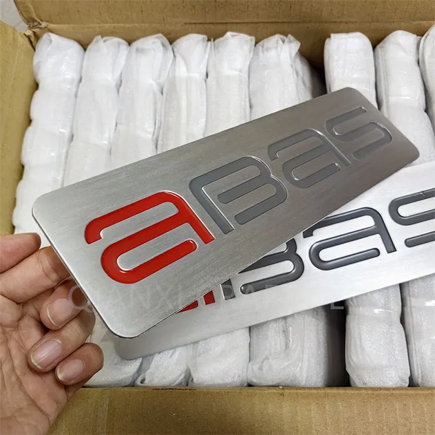 Metal Nameplate 4
