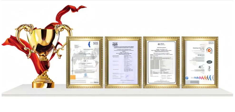 Product Certifications
