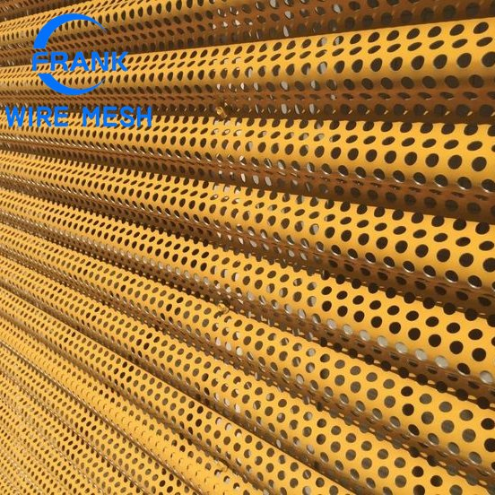 China Factory 304 316 Stainless Steel Powder Coated Punching Aluminum Perforated Metal Sheet for Ventilation and Decorative Building Curtain Wall Screen Panels