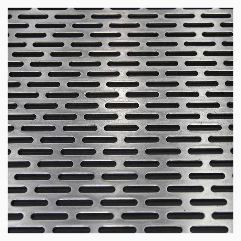 Aluminum Stainless Steel_Slotted_Hole_Perforated Metal Sheet
