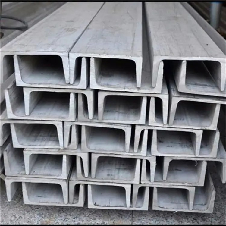 316L Stainless Steel Channel Bar U Channel Steel Bar 321 310S 904L U Shaped Steel Channels