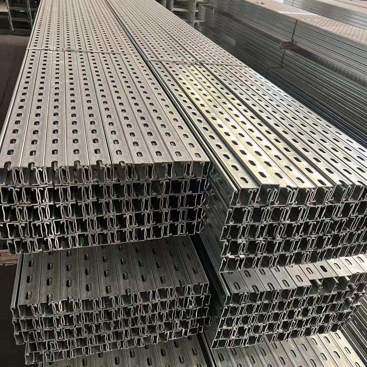 Factory C Strut Channel Steel 41X41 Zinc Hot Sale Stainless Steel Unistrut Channel