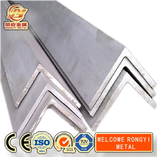 Factory Sale 201 202 301 304 304L 321 316 316L Stainless Steel Angle Bar with for Building