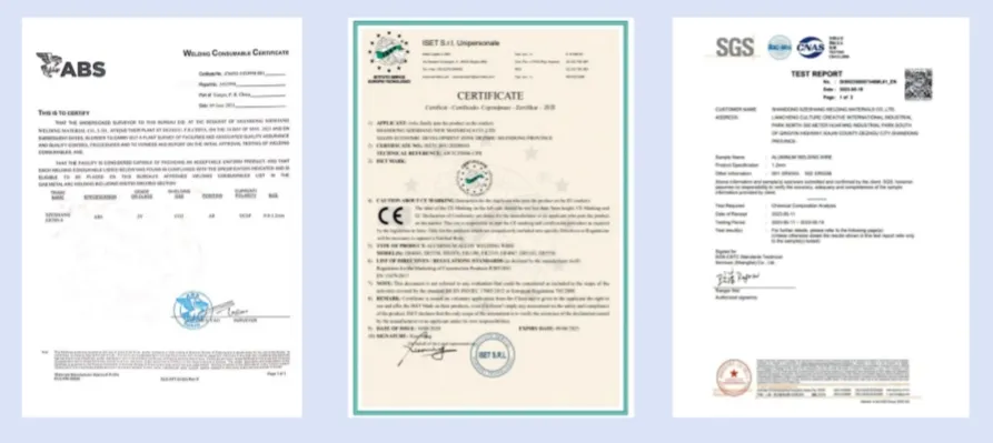 Certificates