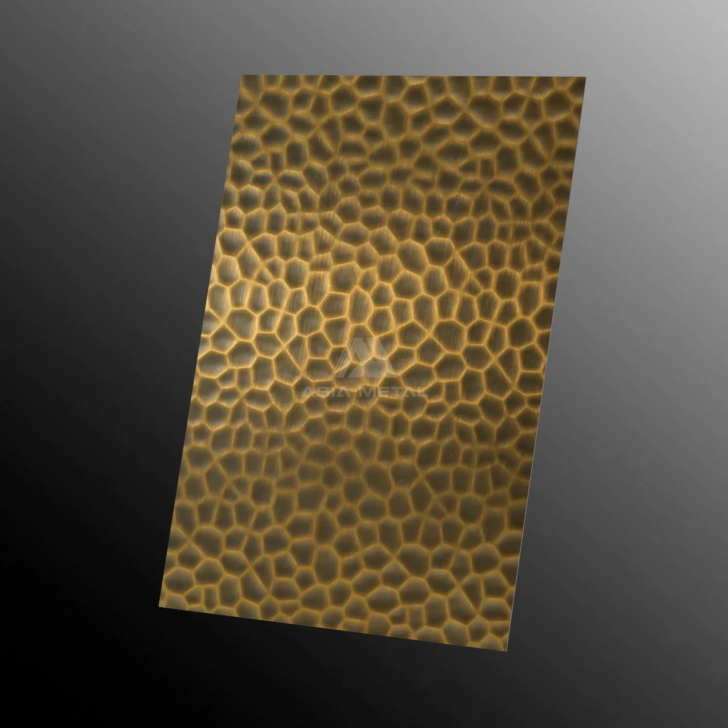 316 Antique Patina Texture Sheet Hammered Stainless Steel Sheet for Bar Top