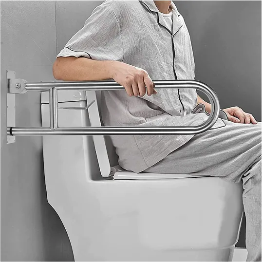 Stainless Steel Grab Bar Details