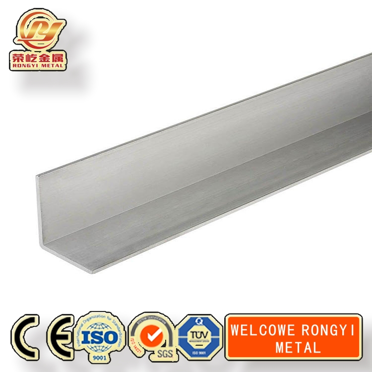 Factory Sale 201 202 301 304 304L 321 316 316L Stainless Steel Angle Bar with for Building