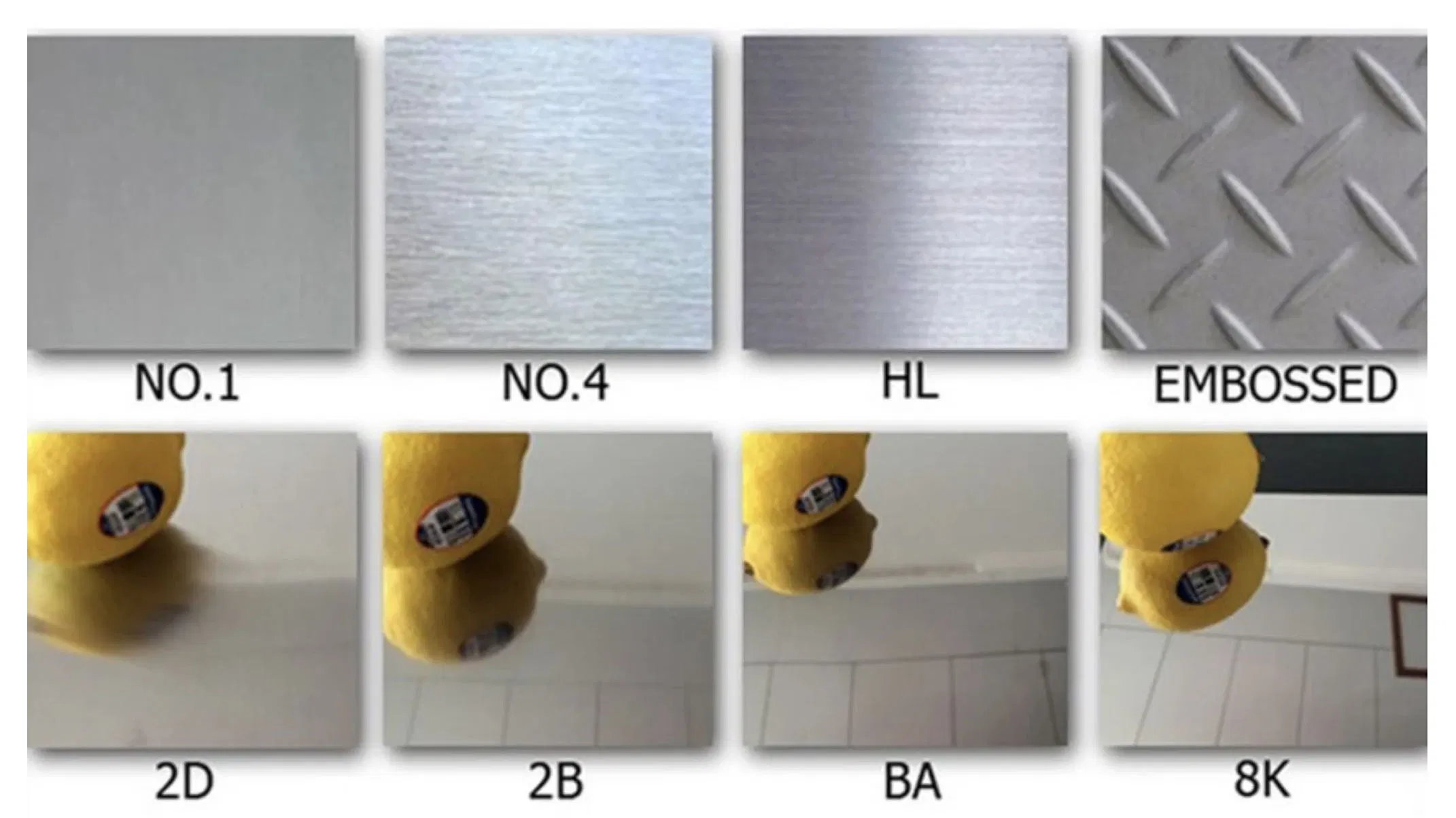 High Quality Customized 201 304 316 430 Stainless Steel Sheets Plate Strip/ Decoration Material/ 7umpvc Film Ba Surface Bright &amp; Polishing Surface 1.2mm