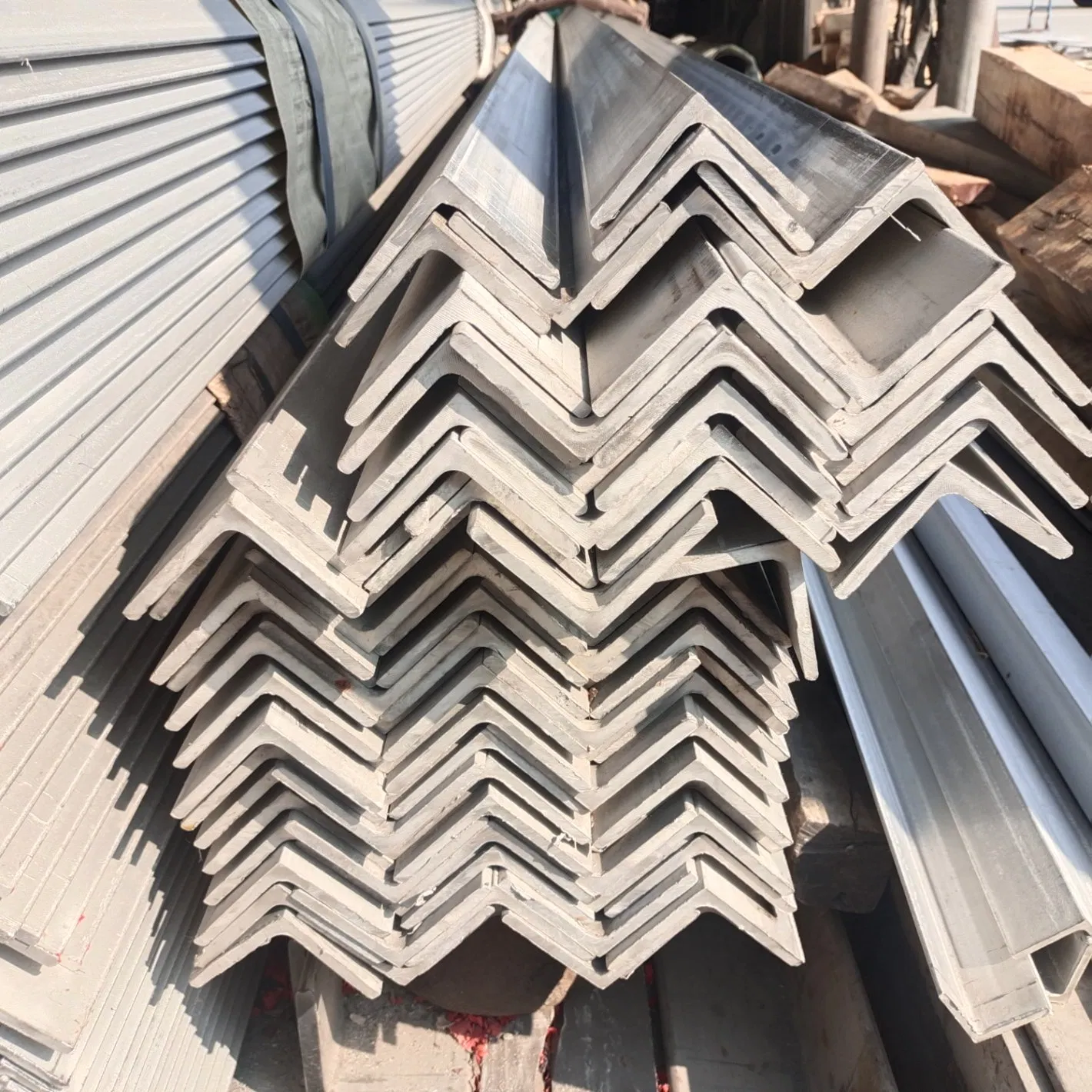 316 Corrugated Roofing Steel Sheet for Building Stainless Steel Angle Hot Rolled Angle