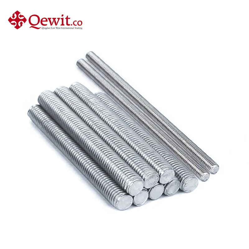 DIN976-1 Carbon/Stainless Steel Brass Fasteners Threaded Stud Rod Self Colour/Zinc Plated/HDG/Dacromet