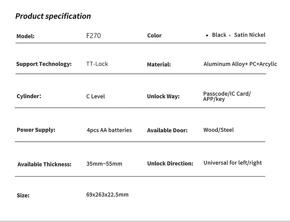 Smart Lock Feature 12