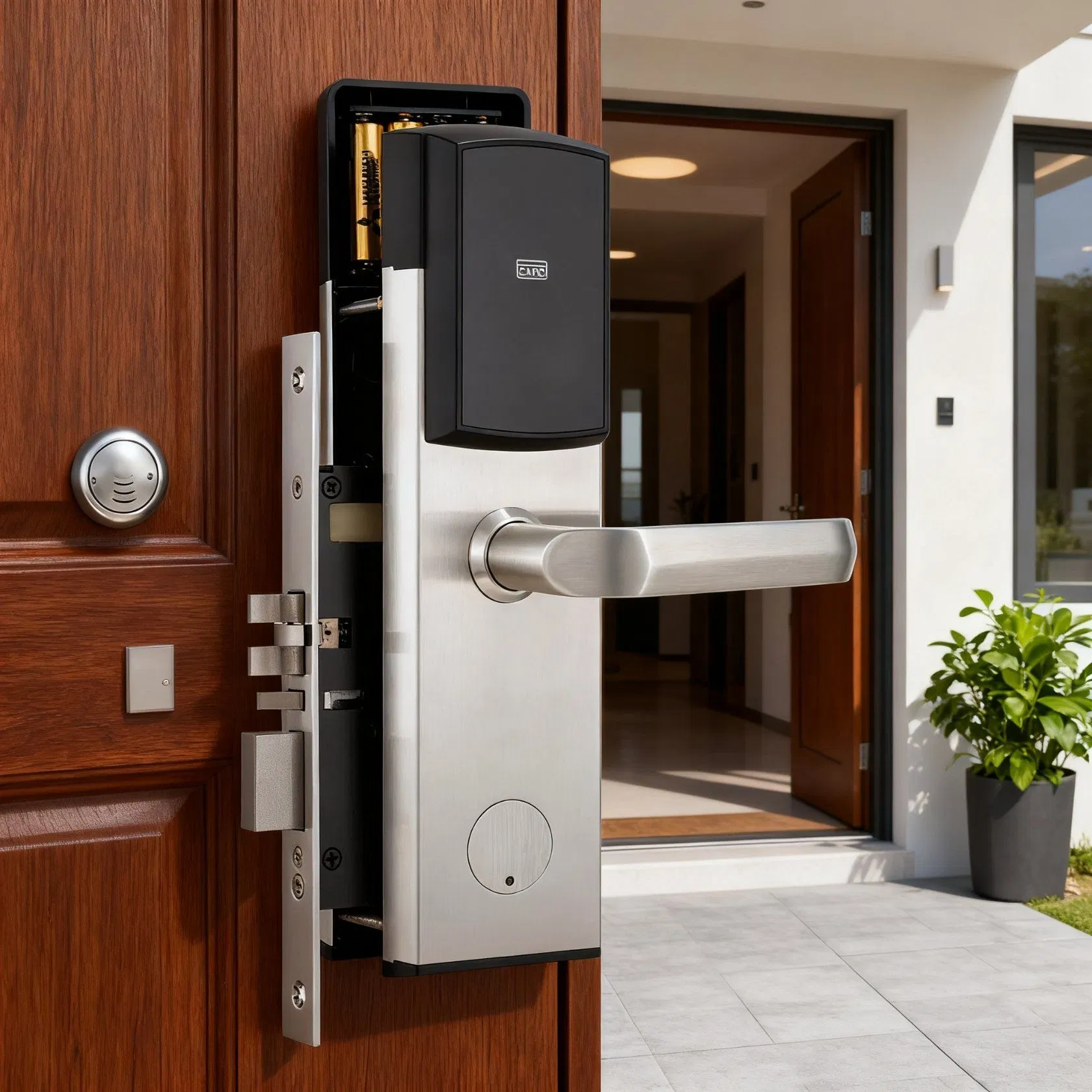 APP Magnetic Smart Hotel Door Lock System for Hotel Management