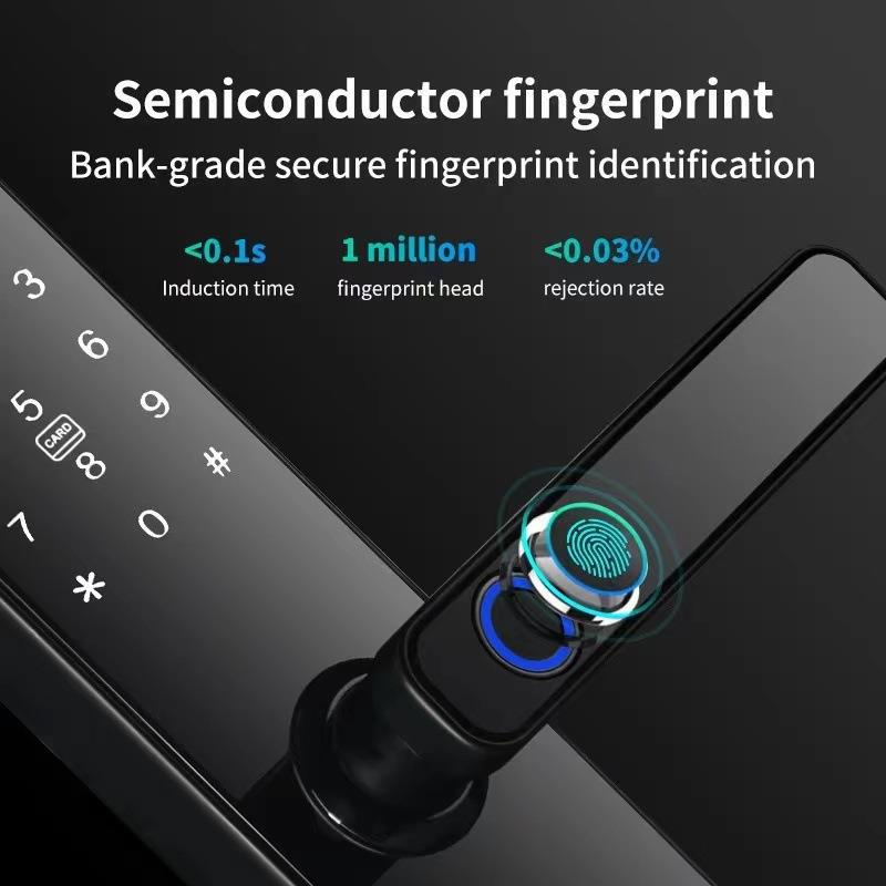 High Security Electronic RFID Key Card Cerradura Inteligente PARA Hotel Smart Door Lock with Management Software System