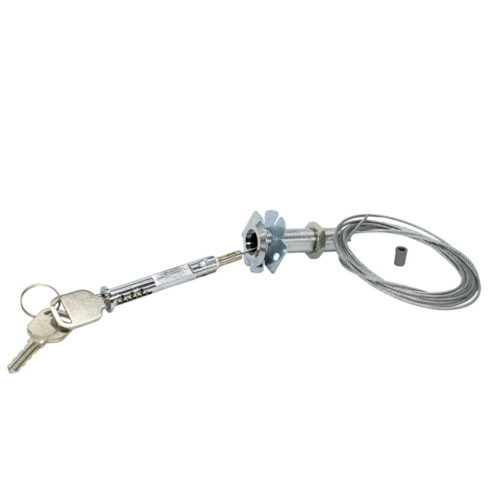 2 Meter Rolling Shutter/Garage Door Emergency Lock with Two Keys Remote Control Electric Garage Universal Lock Core