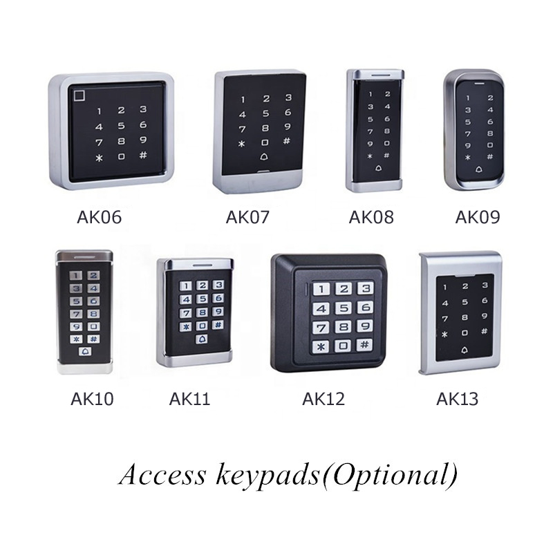 Turtech Ak12 Auto Door Keypad Access Control Systems Metal Keypad System